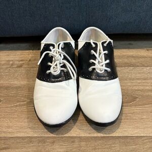 Funtasma Black and White Saddle Shoes